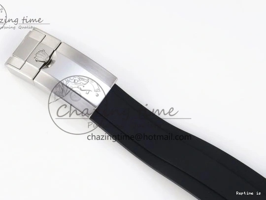 1225 Premium DAYTONA 116519 SS OMF BEST EDITION BLACK DIAL ON OYSTERFLEX STRAP A7750 (SLIM MOVEMENT) 1788